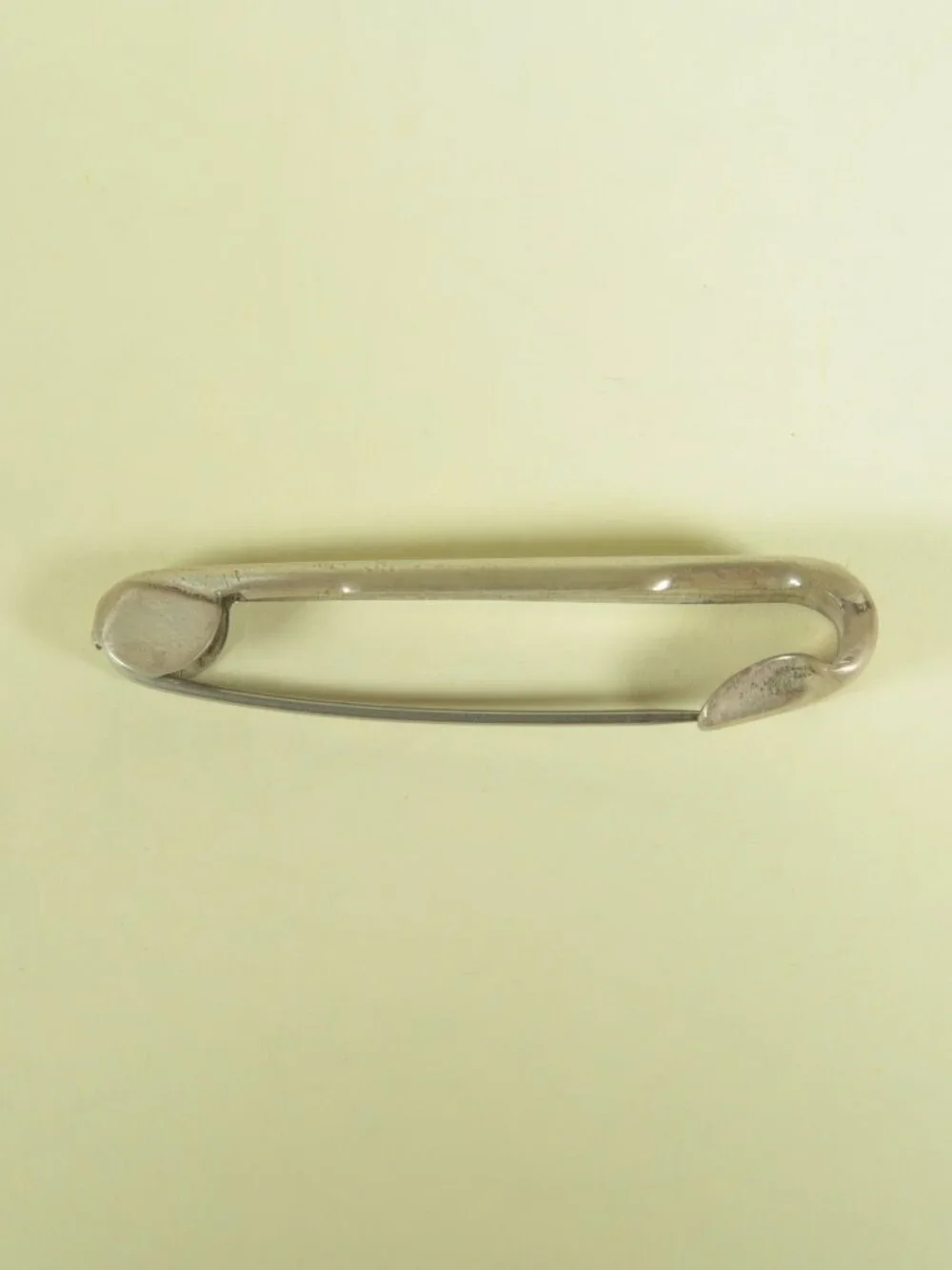 Vintage Napier Sterling Silver Diaper Pin Clean No Engraving